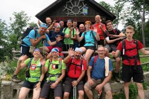 Veselje ob vsakem osvojenem vrhu